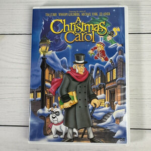 A Christmas Carol Movie Dvd Animated Cartoon New Sealed VTG